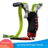 Shocking Dragon Slingshot Dual sight stainless steel laser slingshot in multiple colors, full and comfortable grip without holding hands