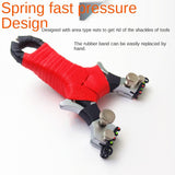 Fast pressure lock phoenix slingshot alloy flat leather free binding alloy thickened army soul fiber optic flat sight bullet frame factory wholesale