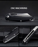 Portable self-defense knife bearing sharp folding knife D2 folding fruit knife stainless steel mini outdoor knife