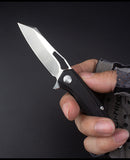 Portable self-defense knife bearing sharp folding knife D2 folding fruit knife stainless steel mini outdoor knife