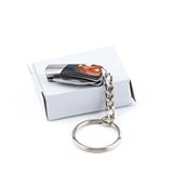 Outdoor high-hardness mini fruit knife, key pendant, unboxing gadget, portable multi-function folding knife