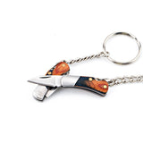 Outdoor high-hardness mini fruit knife, key pendant, unboxing gadget, portable multi-function folding knife