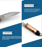 Carry a multi-function folding knife tactical knife mini bullet-shaped pocket knife keychain pocket knife