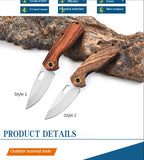 Outdoor parrot knife folding knife outdoor stainless steel folding knife portable self-defense knife
