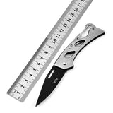Outdoor Mini W24 Folding Knife Multifunctional Stainless Steel Folding Knife Wilderness Survival Self-defense Folding Knife