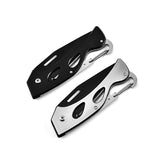 Outdoor Mini W24 Folding Knife Multifunctional Stainless Steel Folding Knife Wilderness Survival Self-defense Folding Knife