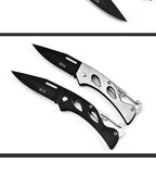 Outdoor Mini W24 Folding Knife Multifunctional Stainless Steel Folding Knife Wilderness Survival Self-defense Folding Knife