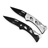 Outdoor Mini W24 Folding Knife Multifunctional Stainless Steel Folding Knife Wilderness Survival Self-defense Folding Knife