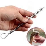 Fish Dart for Fishing Finger Launcher Fishing Dart with Rubber Band Outdoor Shooting Games
