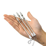 Fish Dart for Fishing Finger Launcher Fishing Dart with Rubber Band Outdoor Shooting Games