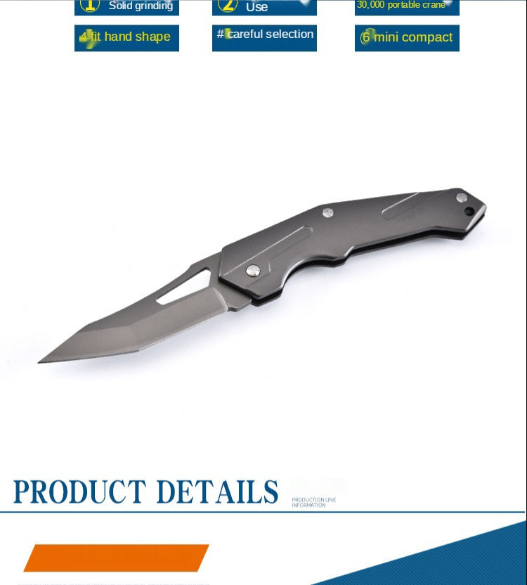 Factory direct camping portable knife bladed tactical knife folding knife stainless steel outdoor folding knife