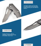 Factory direct camping portable knife bladed tactical knife folding knife stainless steel outdoor folding knife