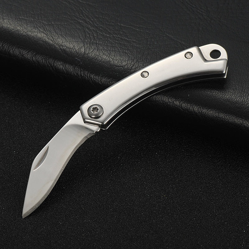 Small mini sharp portable edc tool key chain demolition express portable self-defense folding knife multi-function knife
