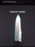 Outdoor camping self-defense folding knife high hardness 940 sharp knife light and sharp folding knife