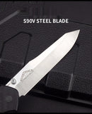 Outdoor camping self-defense folding knife high hardness 940 sharp knife light and sharp folding knife