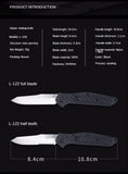 Outdoor camping self-defense folding knife high hardness 940 sharp knife light and sharp folding knife