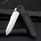 Outdoor camping self-defense folding knife high hardness 940 sharp knife light and sharp folding knife