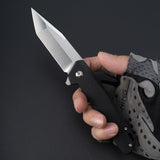 Outdoor field self-defense fruit knife sharp tool bearing folding knife tactical folding knife