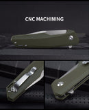 Outdoor field self-defense fruit knife sharp tool bearing folding knife tactical folding knife
