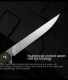 Outdoor Mini Knife Wilderness Survival Fruit Knife M390 Magic Pen Folding Knife Bearing Sharp Folding Knife