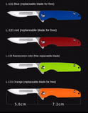 Portable open-box utility knife portable knife nylon fiberglass handle engraving knife bearing scalpel replaceable blade