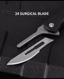 Portable open-box utility knife portable knife nylon fiberglass handle engraving knife bearing scalpel replaceable blade