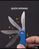 Portable open-box utility knife portable knife nylon fiberglass handle engraving knife bearing scalpel replaceable blade