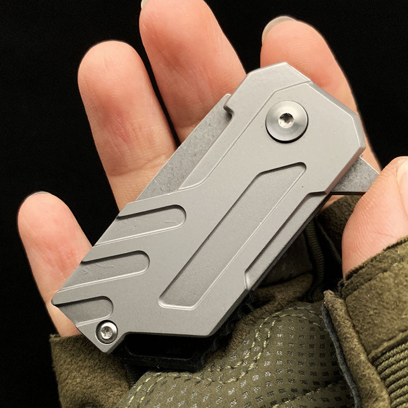 Outdoor portable stainless steel EDC mini folding knife collection portable folding knife