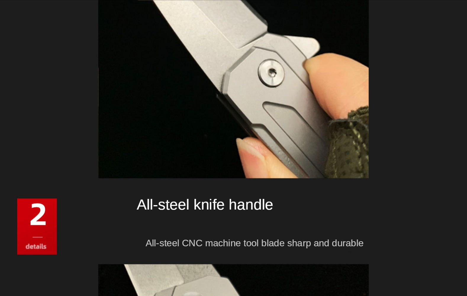 Outdoor portable stainless steel EDC mini folding knife collection portable folding knife