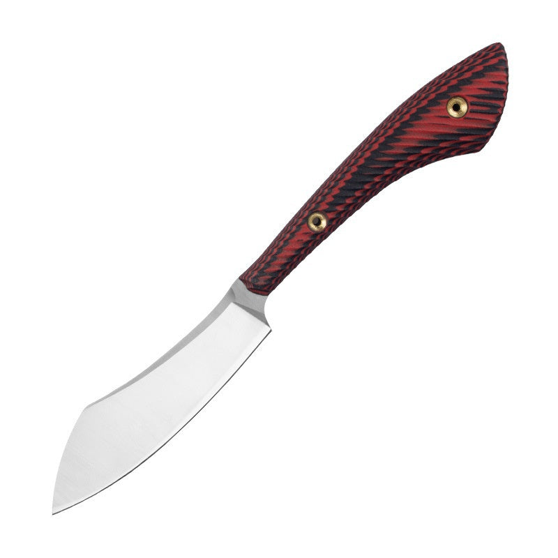 Outdoor sharp pocket knife Portable camping survival tactical saber D2 steel mini straight knife fruit knife