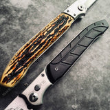 Tactical Stiletto Knifes S 12""""Extra Large OTF Spring Assist FAST OPEN KNIFE Outdoor Pocket Survival Dagger Combat " words Blade Steel Handle Self Defense  POCKET KNIVES