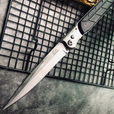 Tactical Stiletto Knifes S 12""""Extra Large OTF Spring Assist FAST OPEN KNIFE Outdoor Pocket Survival Dagger Combat " words Blade Steel Handle Self Defense  POCKET KNIVES