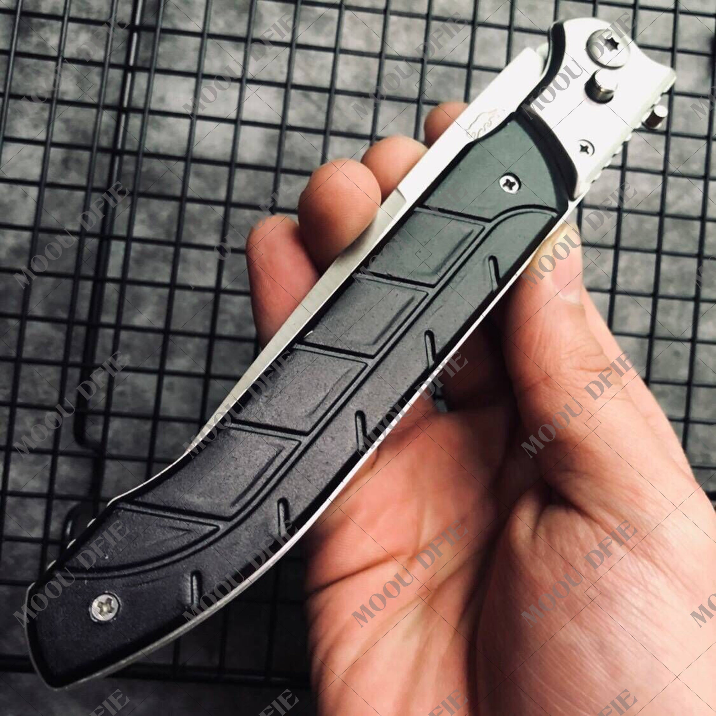 Tactical Stiletto Knifes S 12""""Extra Large OTF Spring Assist FAST OPEN KNIFE Outdoor Pocket Survival Dagger Combat " words Blade Steel Handle Self Defense  POCKET KNIVES