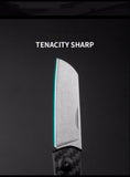 Wilderness Survival D2 Steel Folding Knife Military Knife Outdoor Sharp Carbon Fiber ZT Folding Knife Fruit Knife