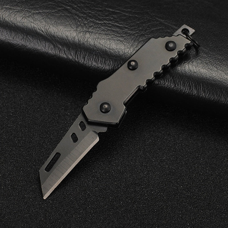 Handmade Pocket Keychain Multifunctional Mini Blade Knife, Folding Knife, Outdoor Tool, Portable Express Knife
