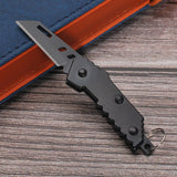 Handmade Pocket Keychain Multifunctional Mini Blade Knife, Folding Knife, Outdoor Tool, Portable Express Knife