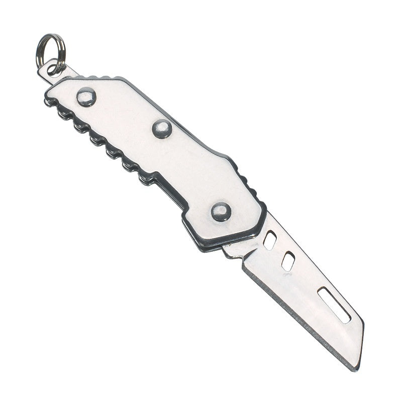 Handmade Pocket Keychain Multifunctional Mini Blade Knife, Folding Knife, Outdoor Tool, Portable Express Knife