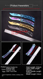 Outdoor adult self-defense training knife not edged All-steel flail knife Butterfly folding knife Not edged practice tool