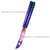 Butterfly knife practice butterfly knife mold novice practice swing knife maintension-free folding outdoor portable knife without edge
