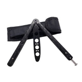Multi-style stainless steel unblade butterfly training knife Folding Knife and Cool Tools for Beginners, Butterfly Practice Knife