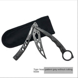 Stainless steel magnetic butterfly unblade butterfly training knife paw scimitar play cool self-defense folding knife tool