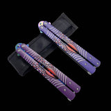 Novice practice swing knife, unopened butterfly practice knife, outdoor portable maintenance-free folding knife butterfly knife mold