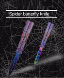 Novice practice swing knife, unopened butterfly practice knife, outdoor portable maintenance-free folding knife butterfly knife mold