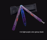 Novice practice swing knife, unopened butterfly practice knife, outdoor portable maintenance-free folding knife butterfly knife mold