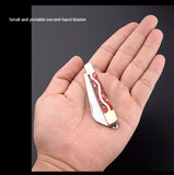 Exquisite Acrylic Peeling Knife Stainless Steel Multi-function Fruit Knife Express Unpacking Folding Knife