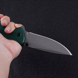 G10 handle high hardness and sharp folding knife outdoor camping survival folding knife factory direct self-defense pocket knife