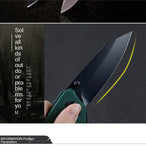 G10 handle high hardness and sharp folding knife outdoor camping survival folding knife factory direct self-defense pocket knife