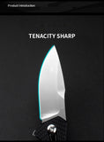 Outdoor Knife Camping Defense Height Hardness Folding Knife G10 Folding Knife Stainless Steel Military Knife
