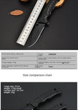 Folding Knife Boke No. 1 Folding Knife Stainless Steel Household Portable Fruit Knife Outer Knife Camping Survival Knife