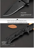 Folding Knife Boke No. 1 Folding Knife Stainless Steel Household Portable Fruit Knife Outer Knife Camping Survival Knife